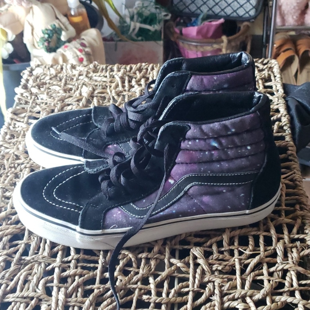 Van's galaxy high tops